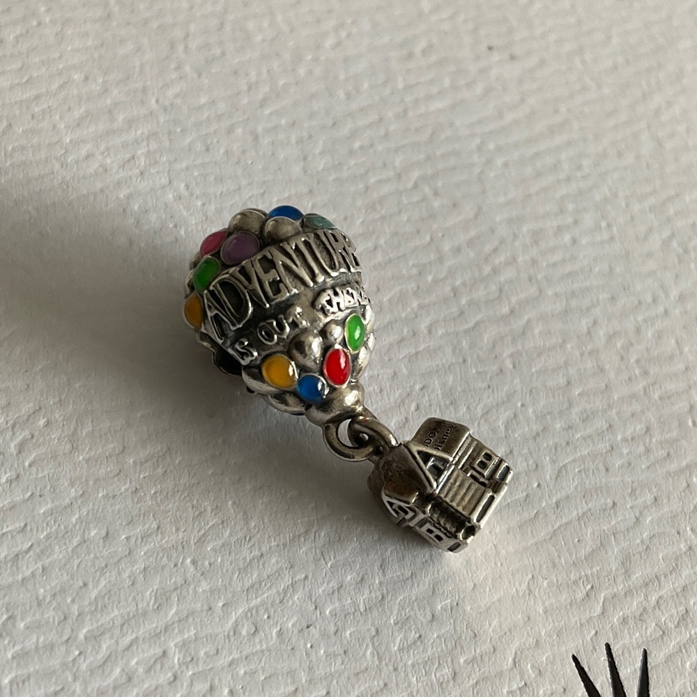Pandora Disney Pixar Upstairs House & Balloons Charm - Picture 5 of 6